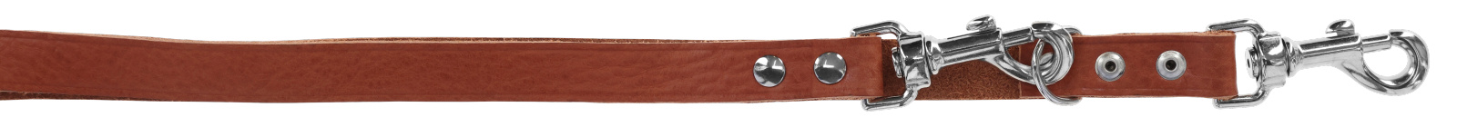 Kerbl Pet Tuscany Guinzaglio Cane in Pelle 3 Vie