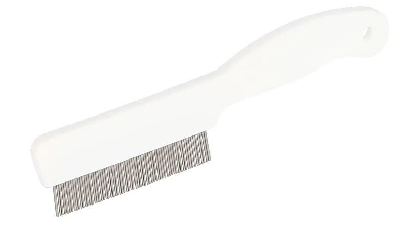 Kerbl Cat Care Dust and Flea Comb pettine antipulci manico plastica