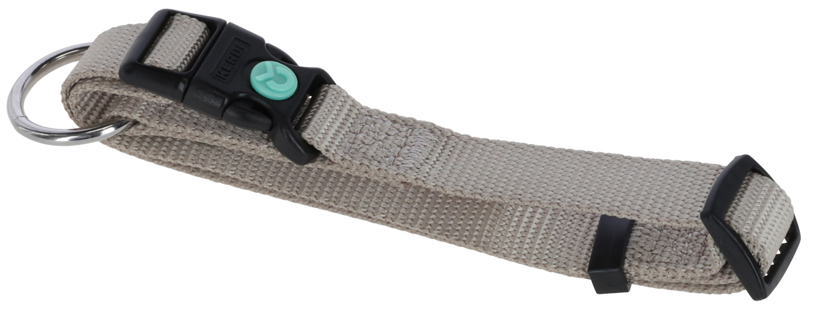 Kerbl Pet Miami Collare Nylon Cane Regolabile con Clip
