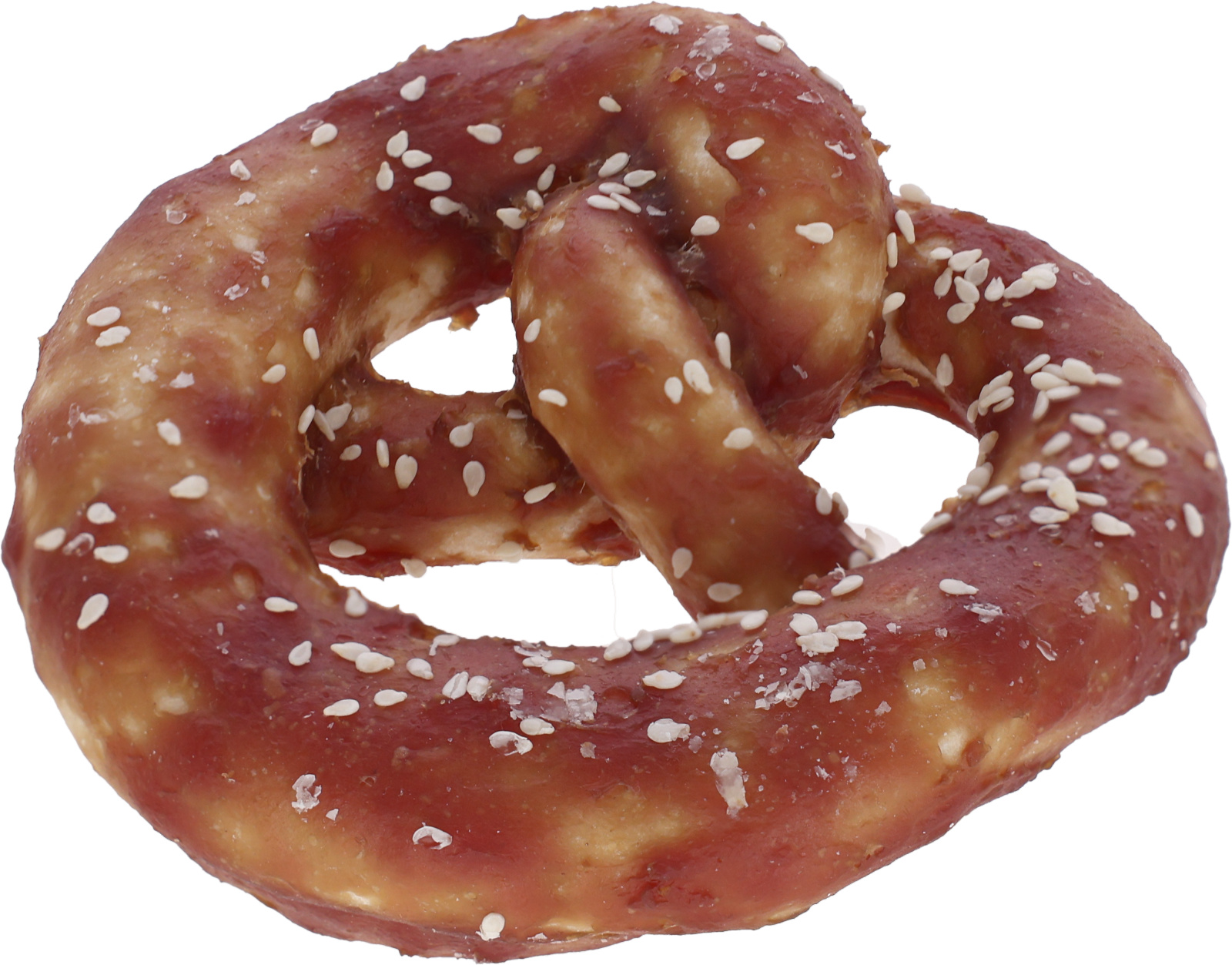Kerbl Pet Pretzel snack cane anatra sesamo masticativo