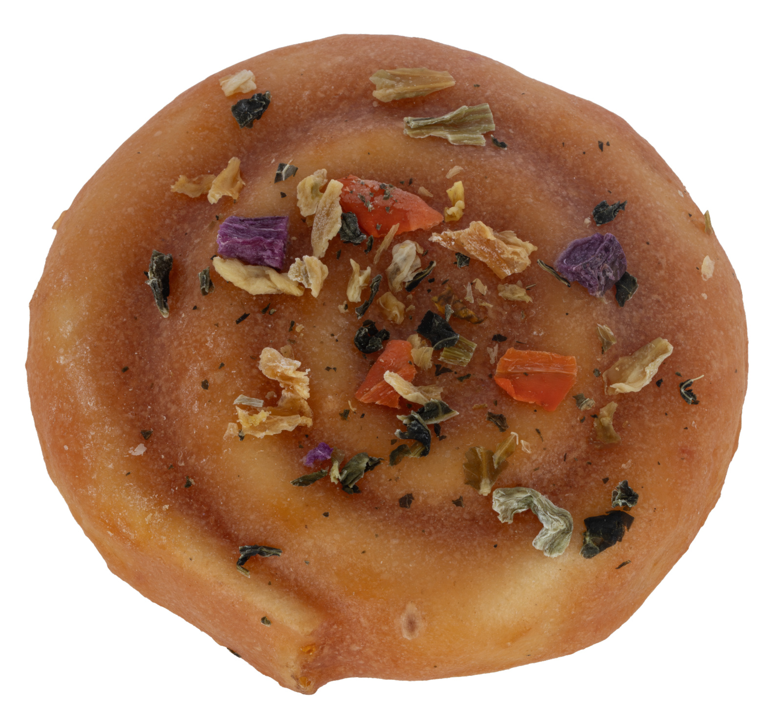 Kerbl Pet Cow Hide Pizza Snack Cane Pollo e Verdure