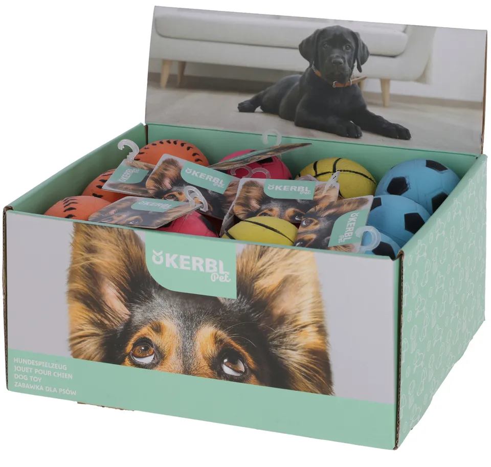 Kerbl Pet Ball Neon Palla Gioco Cane Neon Occupazione Quotidiana