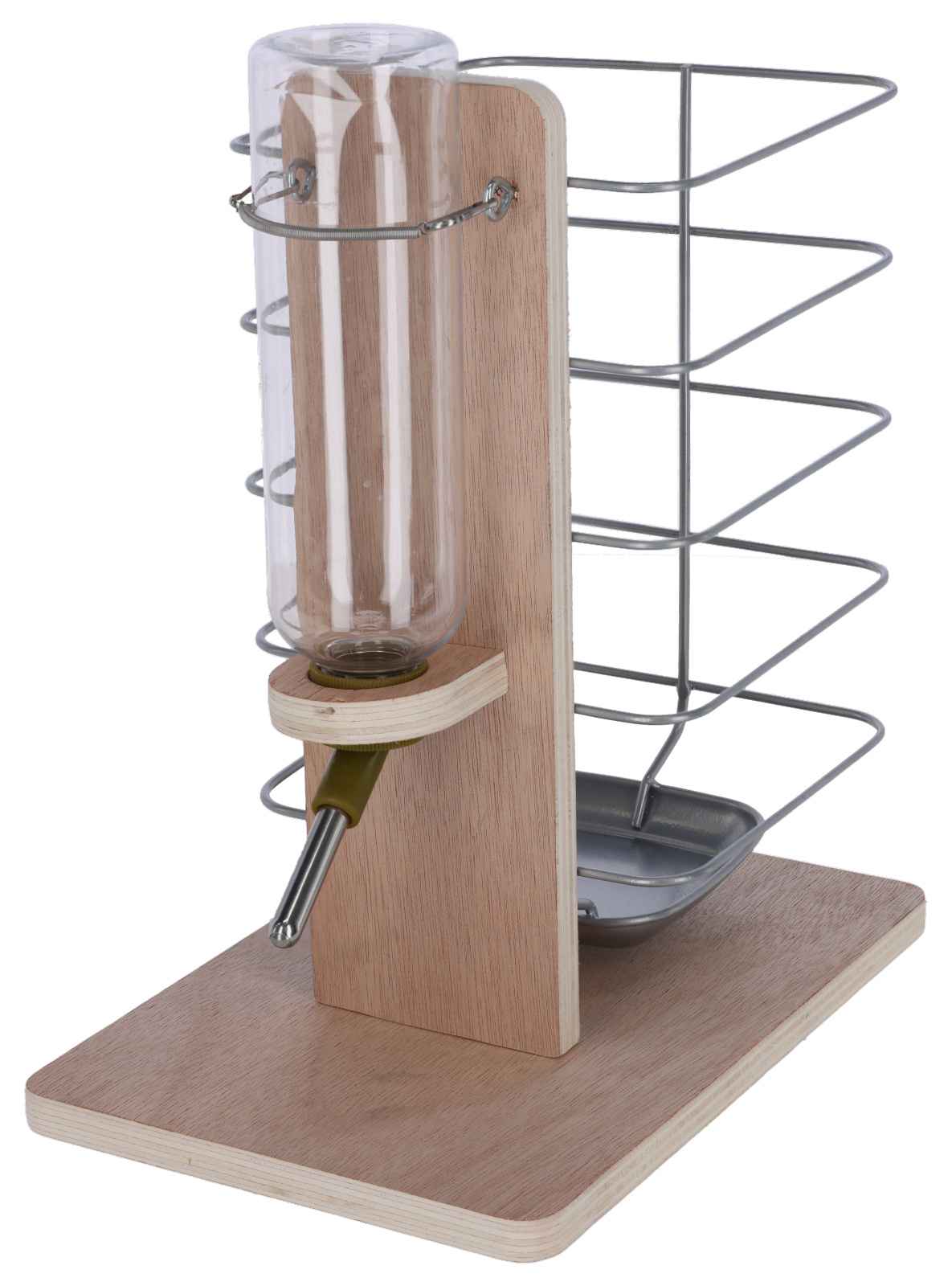 Kerbl Pet Drinking and Feeding Station mangiatoia conigli 2in1