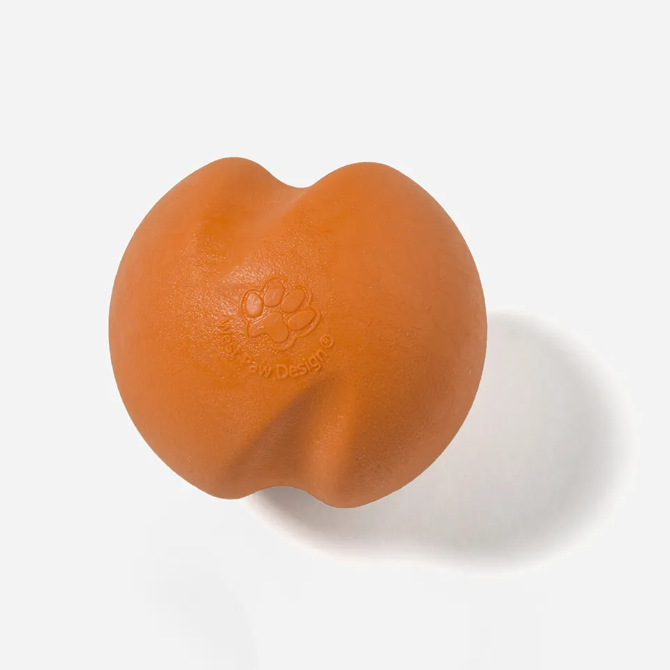 West Paw Jive Palla Cane Arancione Zogoflex Riciclato