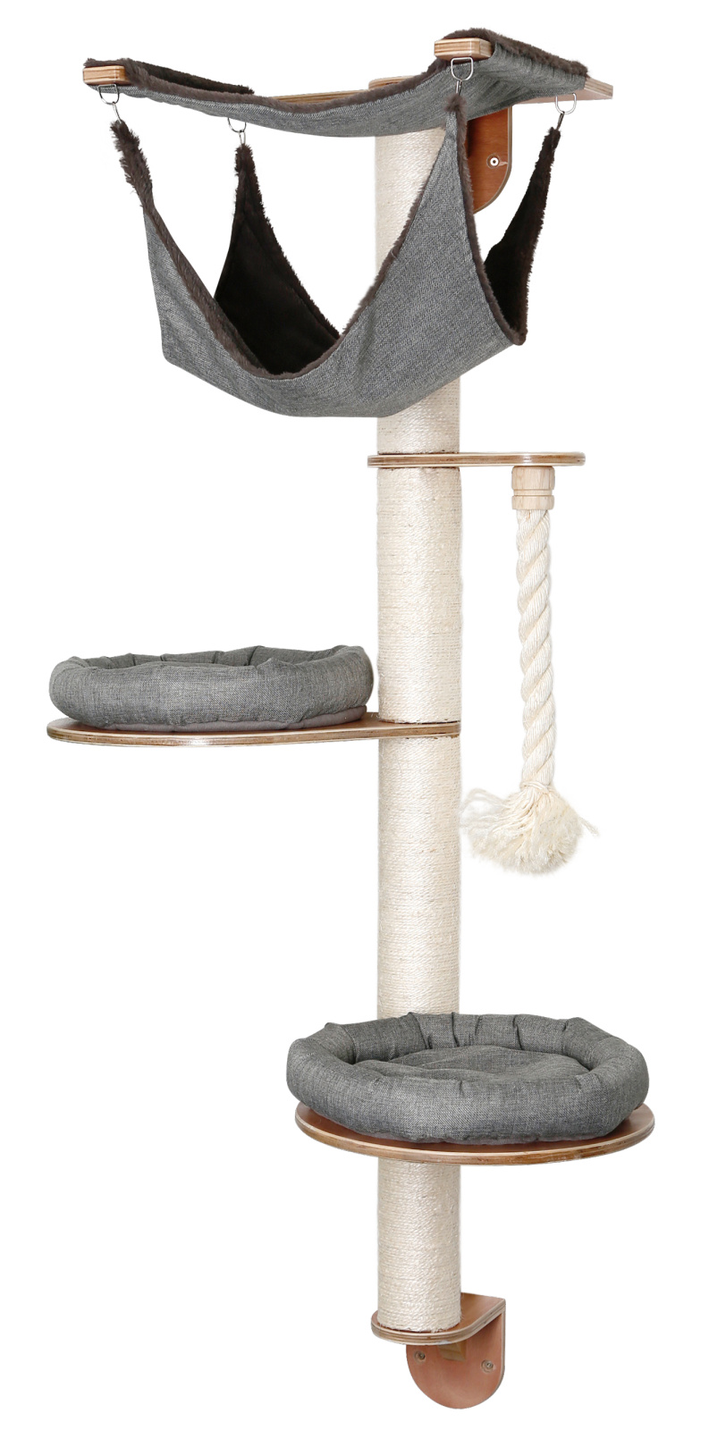 Kerbl Pet Dolomit 2.0 Tofana tiragraffi parete sisal amaca