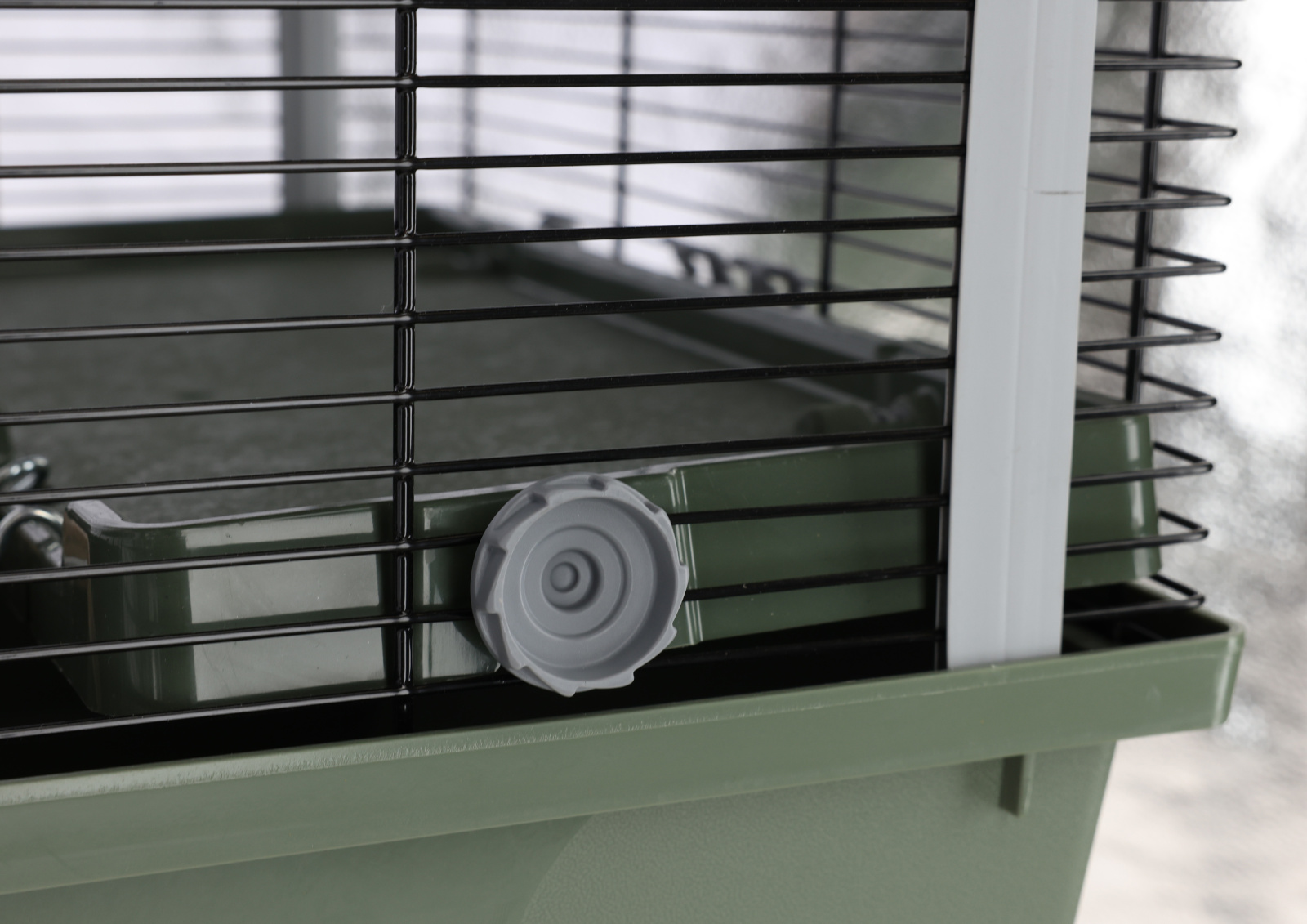 Kerbl Pet EVA 23 gabbia criceti con ruota e beverino