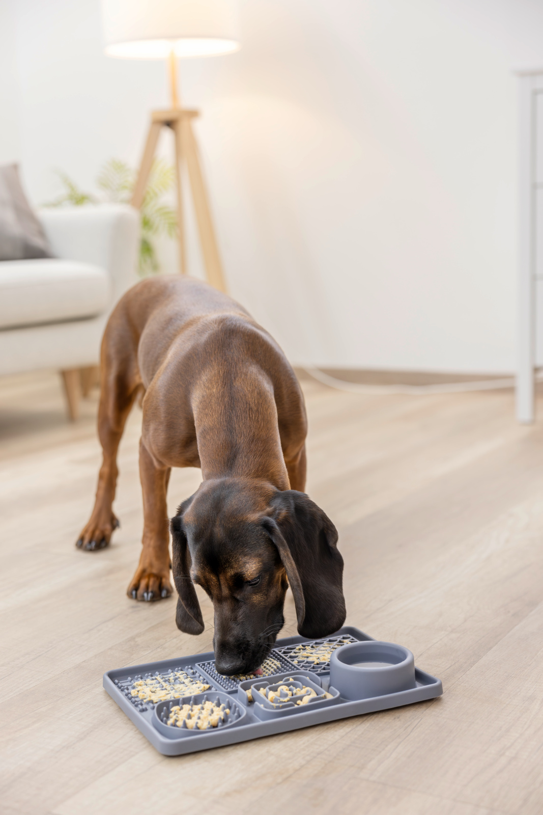 Kerbl Pet Dog Bowls Lick Mat XL tappetino silicone ventose