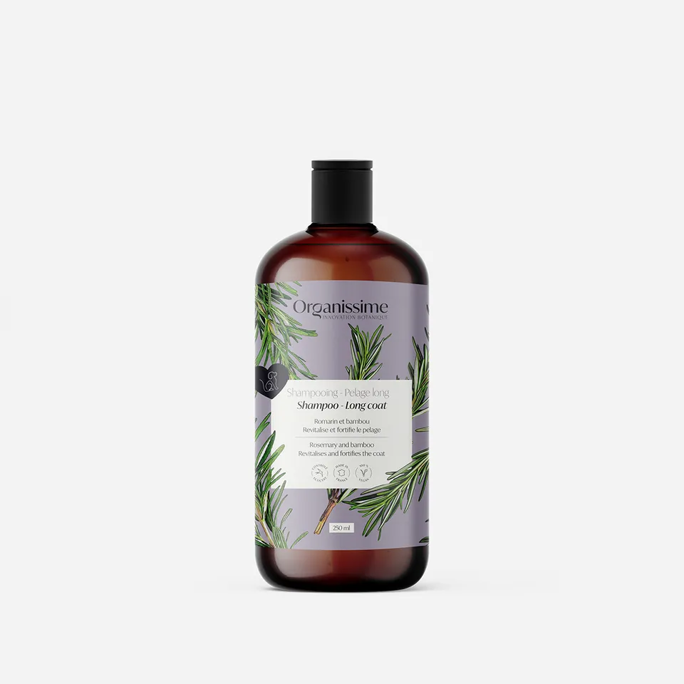 Biogance Organissime shampoo cane pelo lungo rosmarino