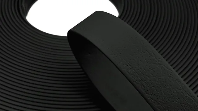 Toscani Fettucce & Nastri fettuccia waterproof nera al metro