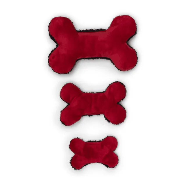 West Paw Biogance Osso Peluche Mini Rosso Cane