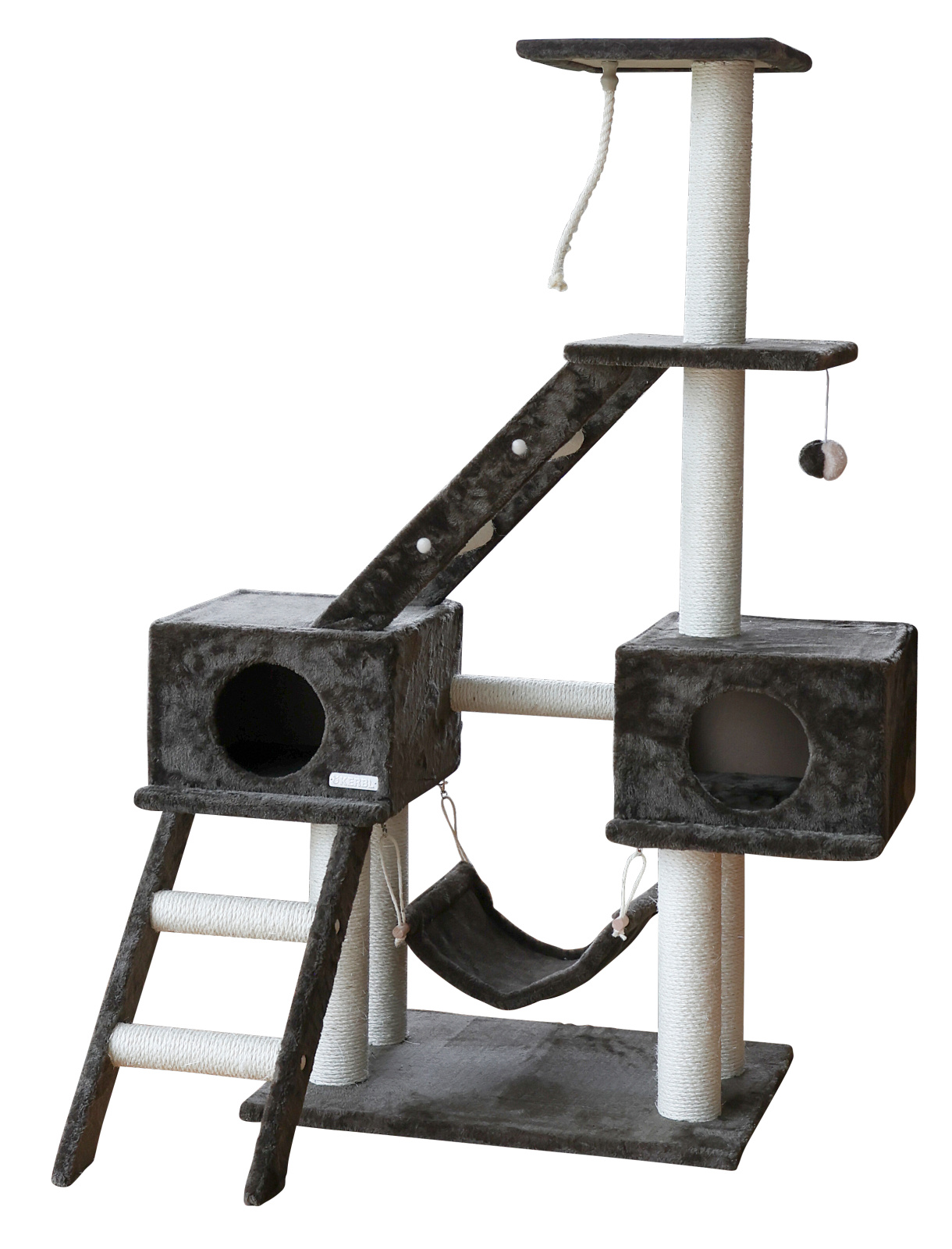 Kerbl Pet Cat Tree Granat tiragraffi gatto con amaca