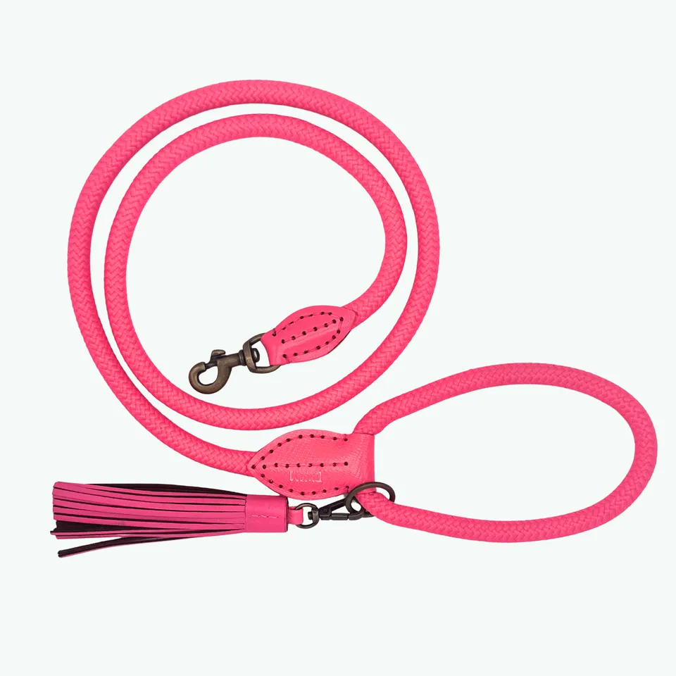 Dog with a Mission Classic Flamingo guinzaglio corda L 155 cm rosa