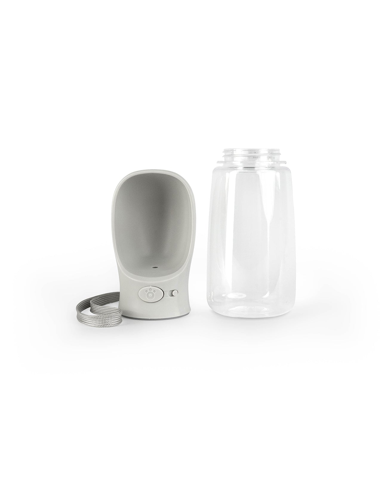 Lionto Borraccia Cane con Ciotola Grigia 500 ml
