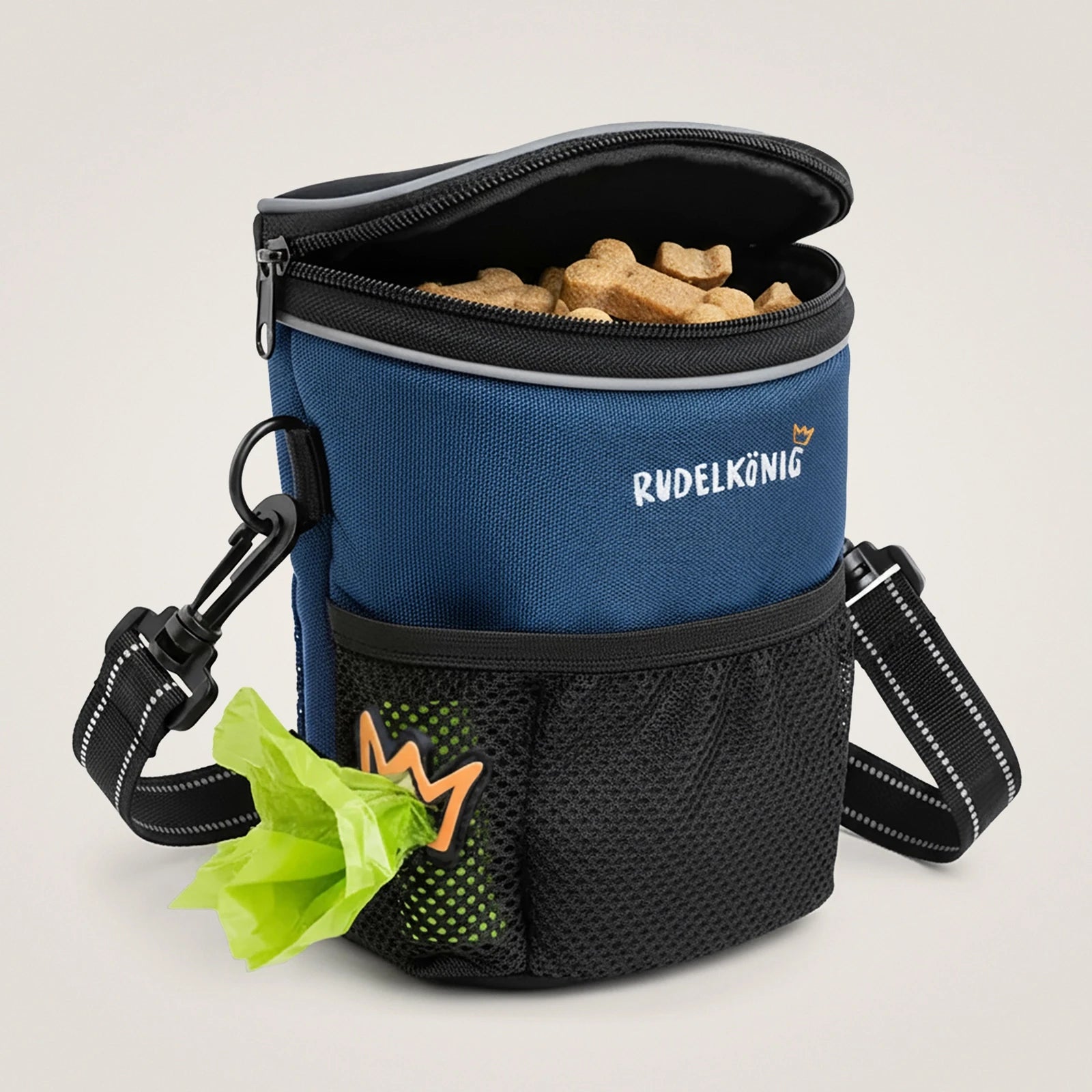 Rudelkönig Hundetraining sacchetto premi cane grigio addestramento