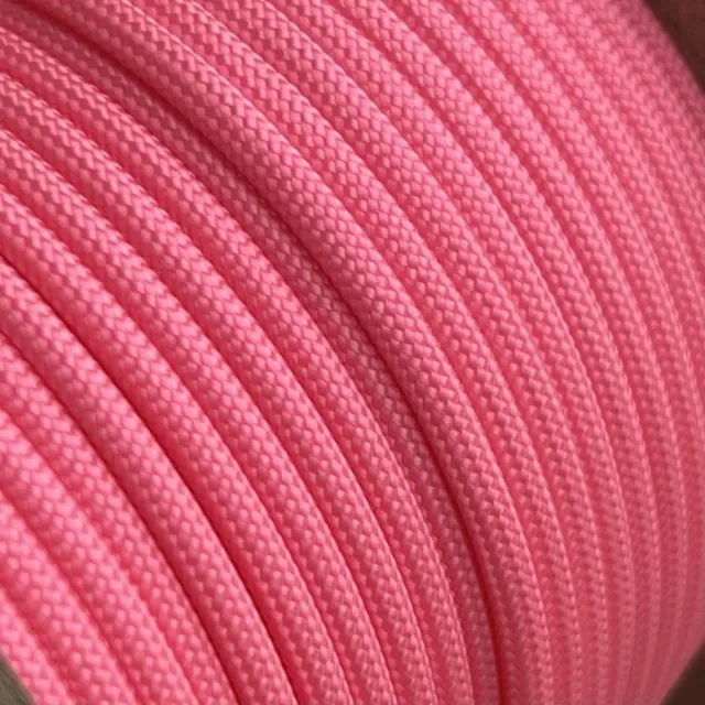 Toscani Paracord 550 Type 3 corda rosa candy 1 m 4 mm