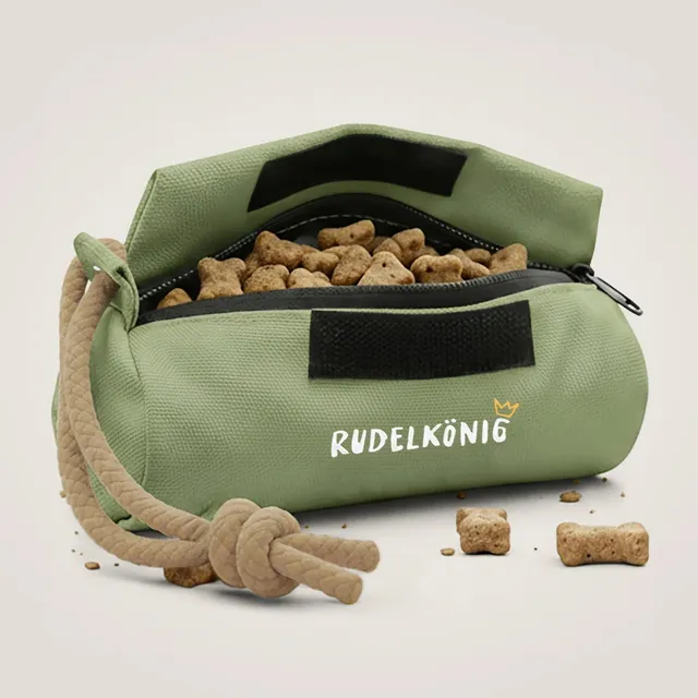 Rudelkönig Hundetraining Futterdummy dummy cane blu