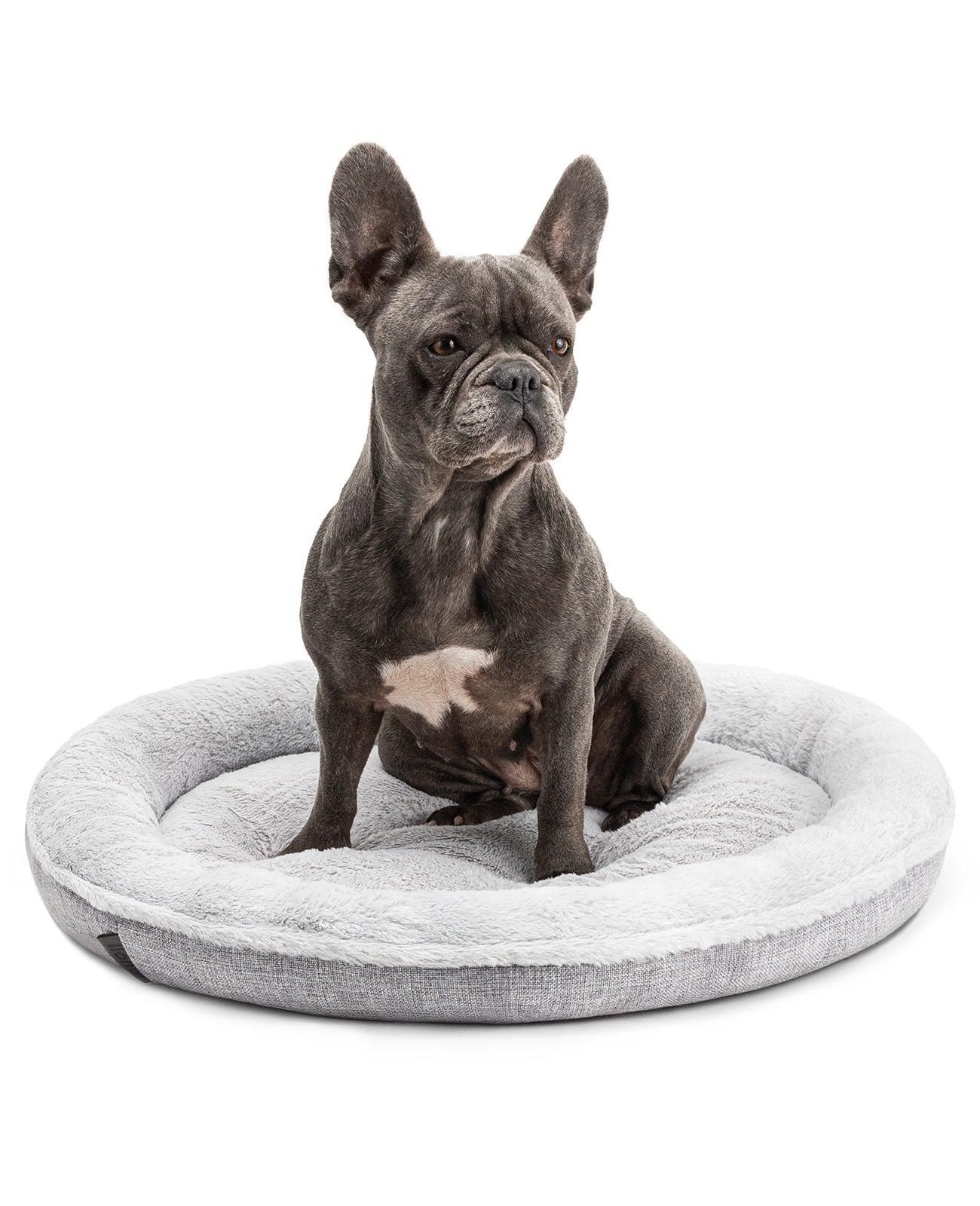 Lionto Hundebetten cuccia cani grigia 55 cm donut morbida