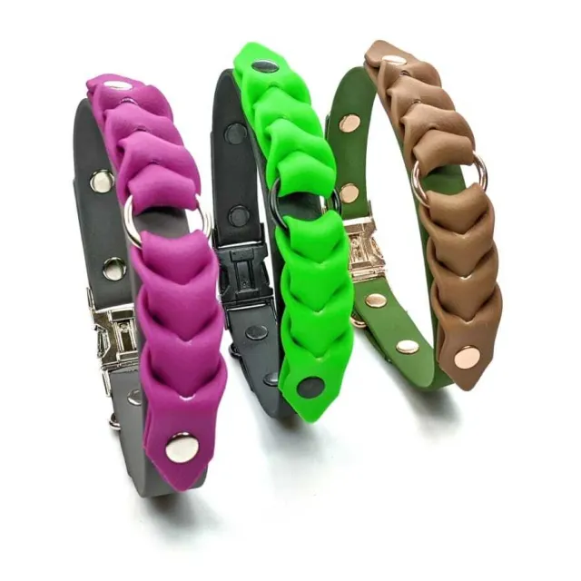 Toscani Waterproof Collare Armonia Bicolore intrecciato
