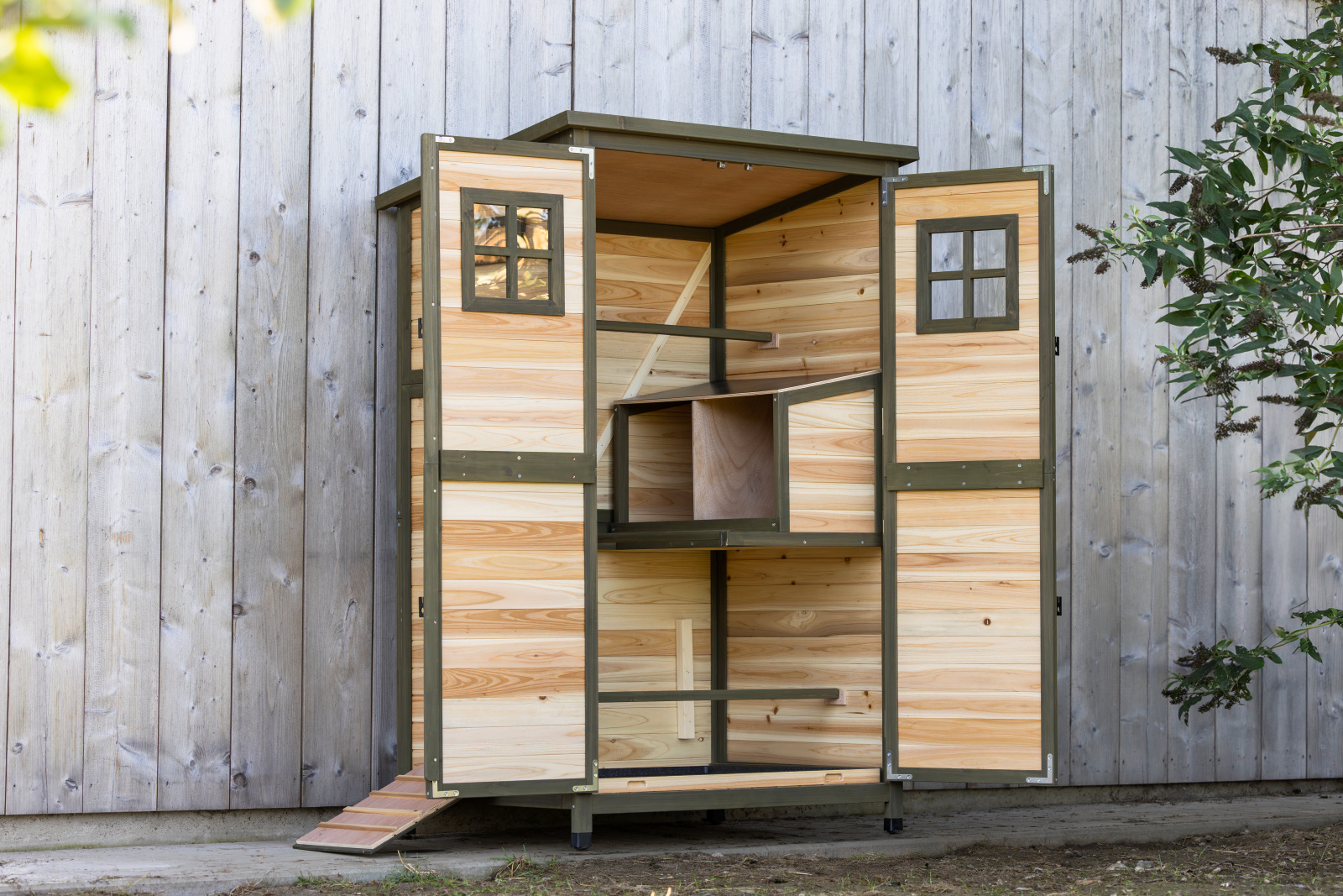 Kerbl Pet Hen House Tower pollaio legno per galline
