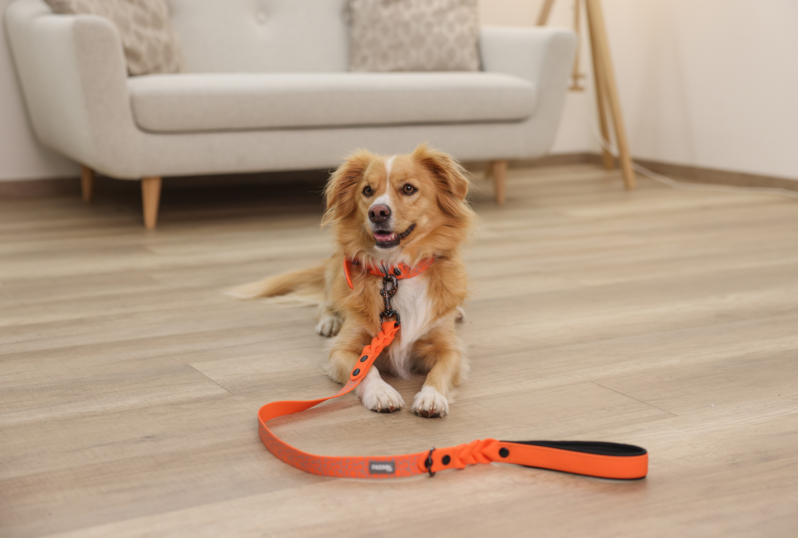 Kerbl Pet Puno guinzaglio cane riflettente impermeabile