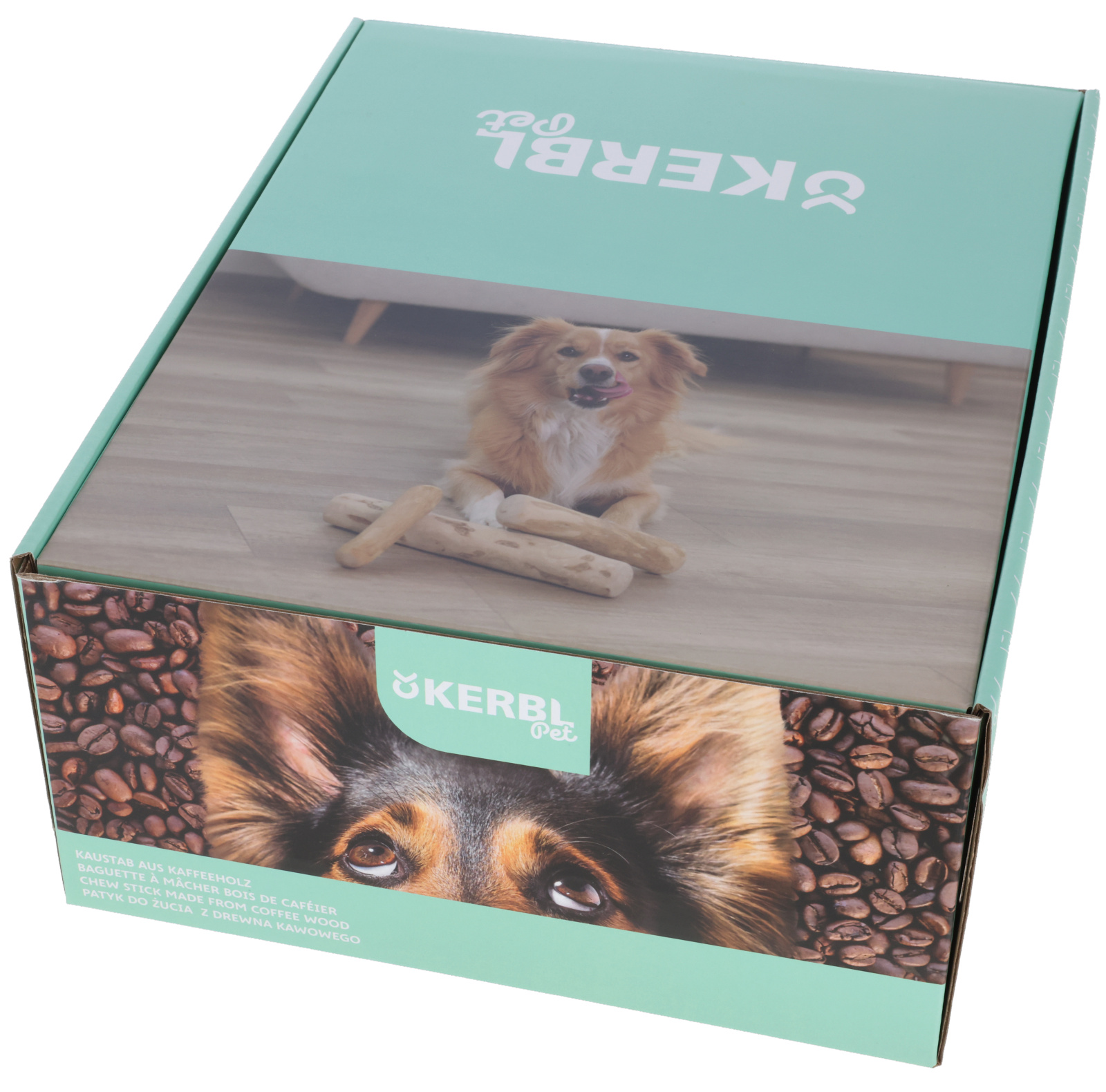 Kerbl Pet Bastone Masticativo Legno di Caffè per Cani