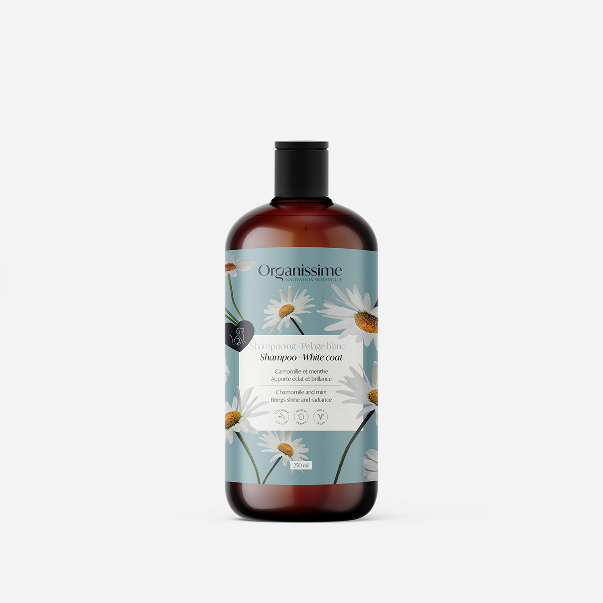 Biogance Organissime Shampoo pelo bianco Ecocert cane