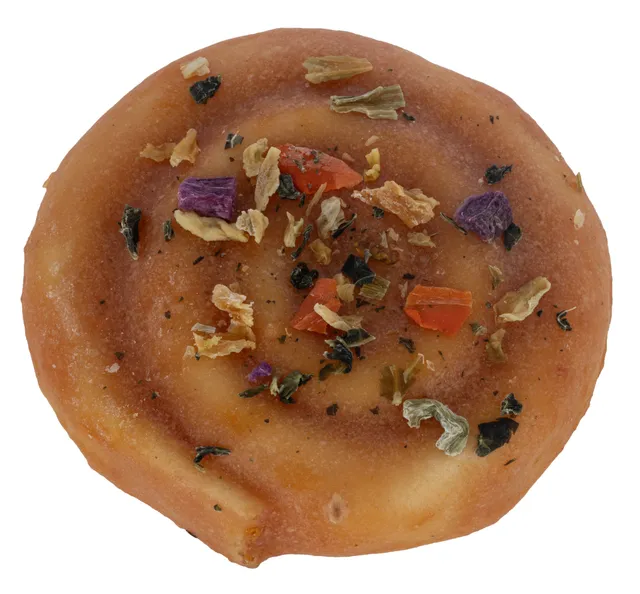 Kerbl Pet Cow Hide Pizza Snack Cane Pollo e Verdure