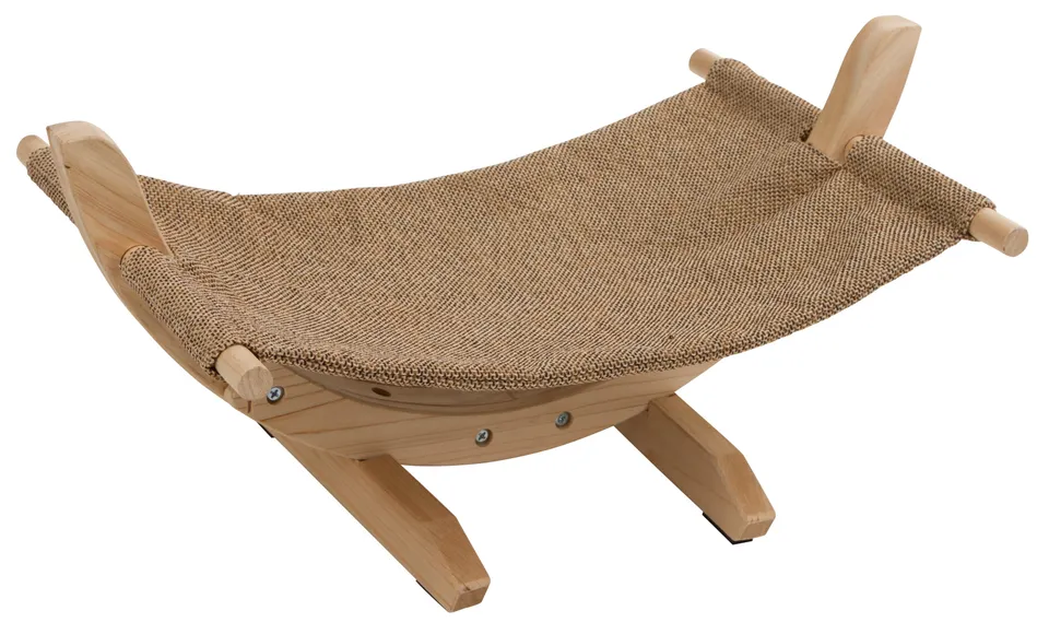 Kerbl Pet Siesta 2.0 amaca gatto legno e lino