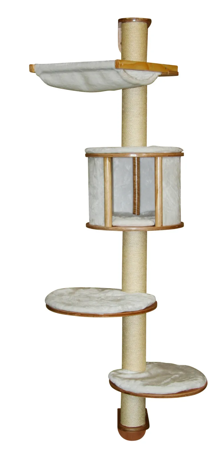 Kerbl Pet Dolomit Tiragraffi da Parete per Gatti con Cuccia