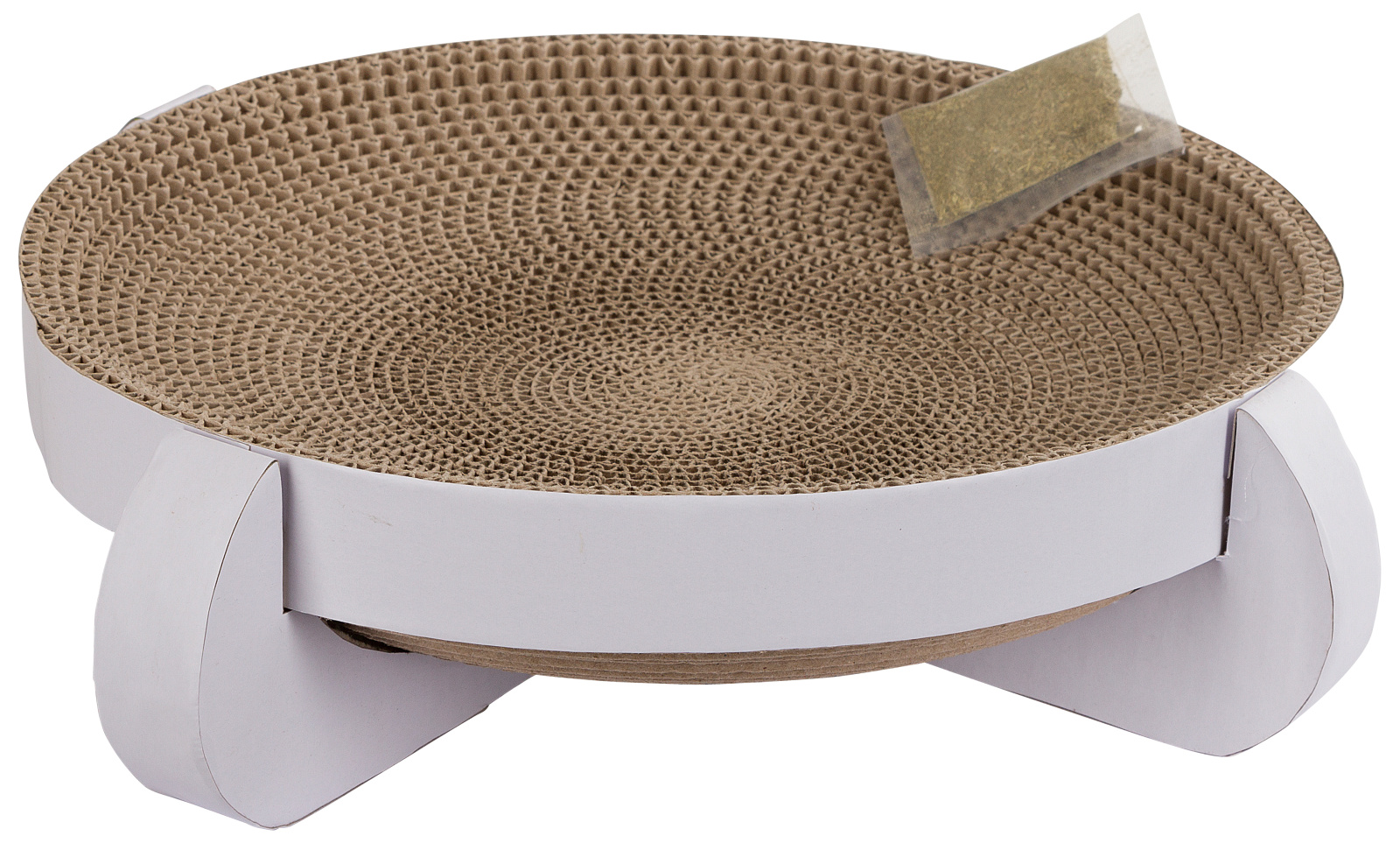 Kerbl Pet Cat Scratch Bed Platinum tiragraffi cartone