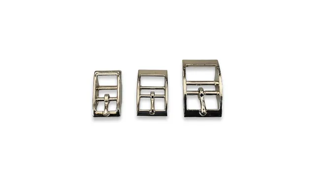 Toscani Chiusure Fibbie per collari fibbia argento zinco