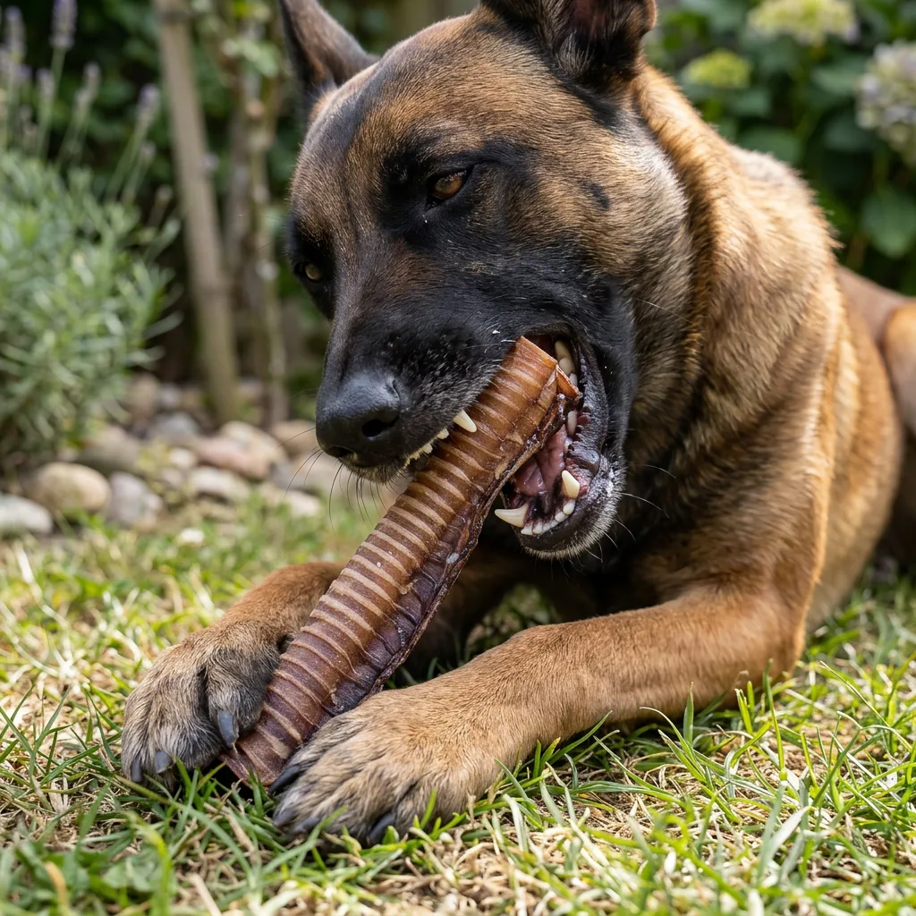 Toscani Snack trachea di manzo snack cane 25 cm lunga durata