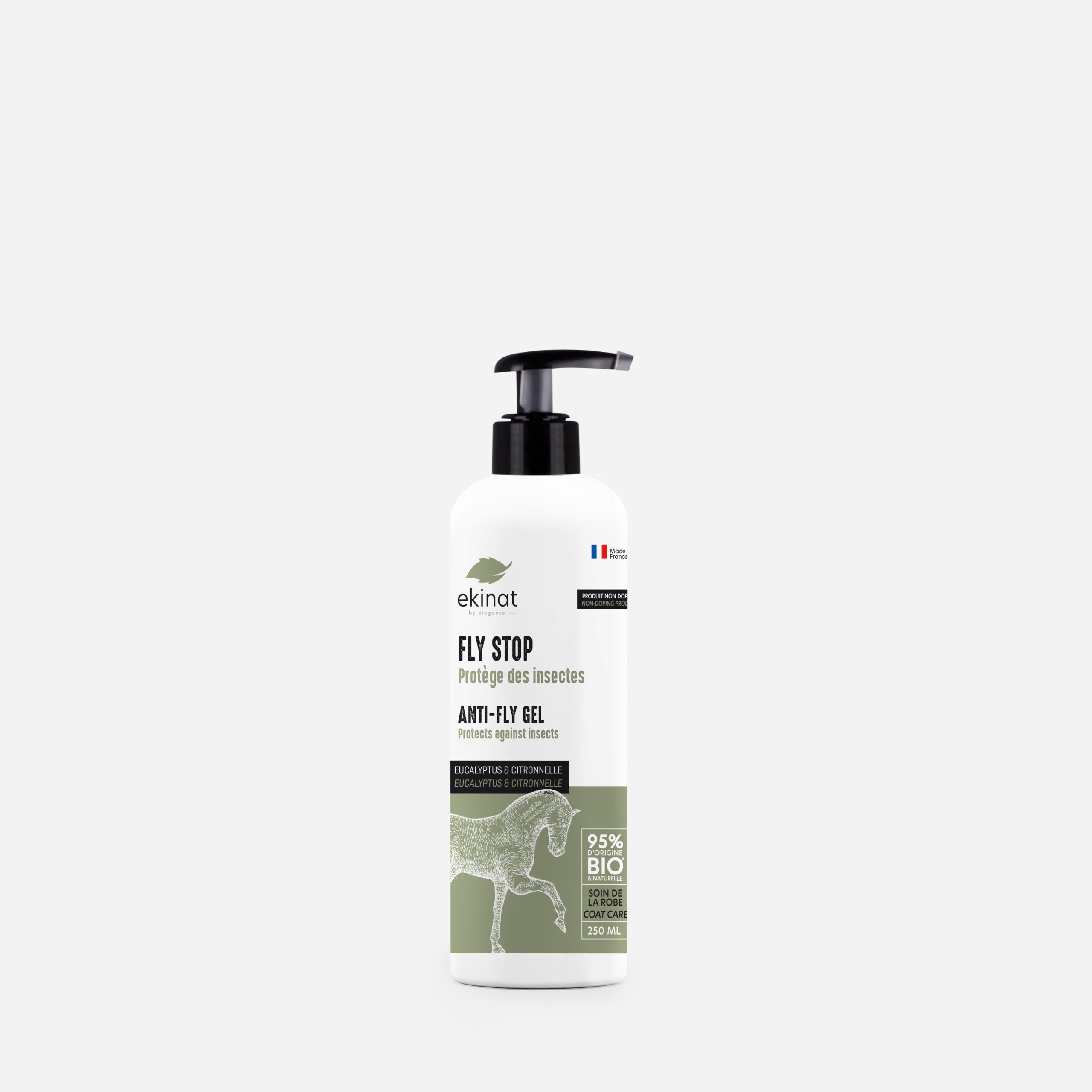 Biogance Ekinat Fly Stop gel antimosche cavallo 250ml eucalipto