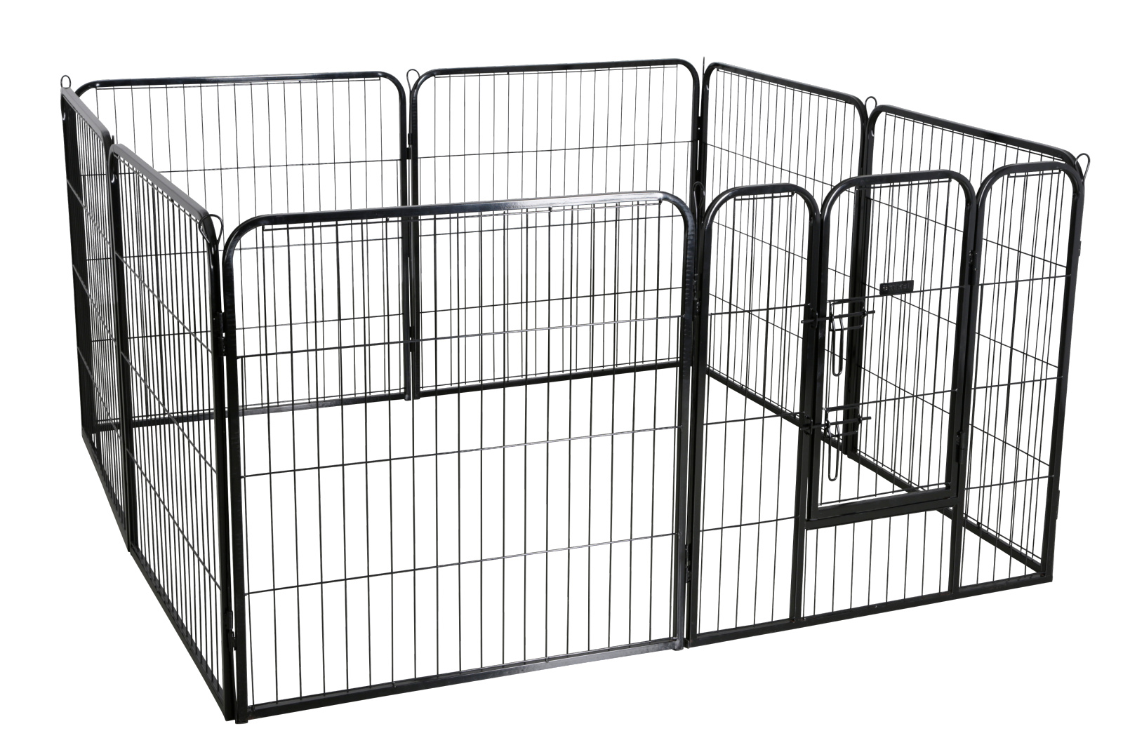 Kerbl Dog Home Outdoor Pen recinto esterno cane 8 pannelli metallo