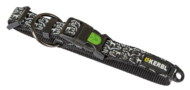 Kerbl Pet Shiny Night Collare Cane Nylon Riflettente