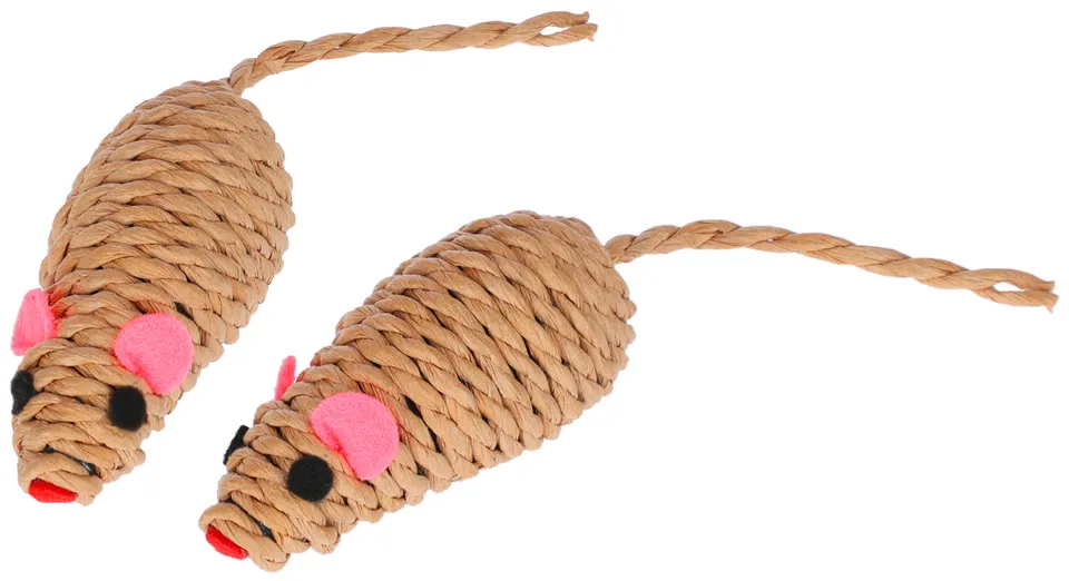 Kerbl Cat Toy Mice Nature topolini per gatti