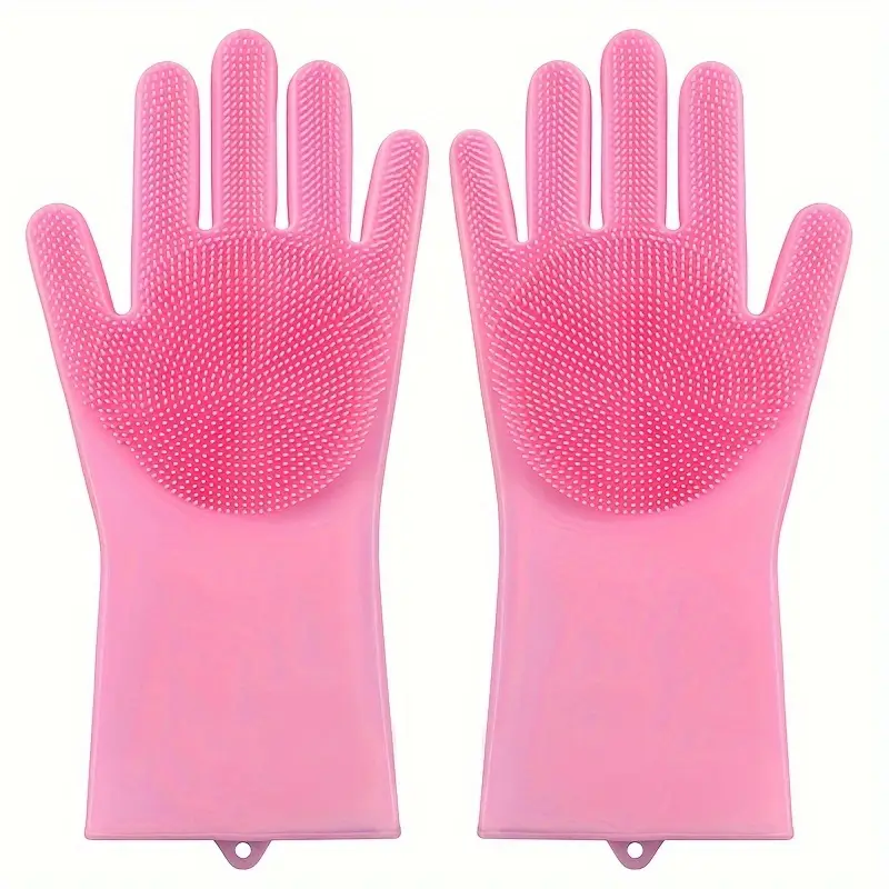 Toscani Cura Pet Guanti Silicone Toeletta Cani e Gatti Coppia