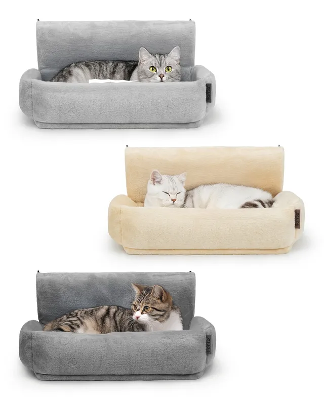 Lionto Katzenbettchen amaca gatto termosifone 55x36 cm beige