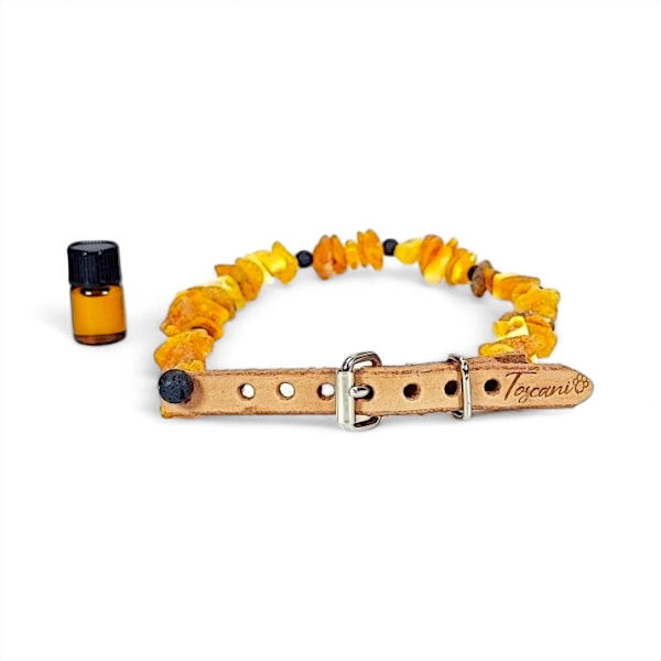 Toscani Antiparassitari antiparassitario naturale cane gatto ambra
