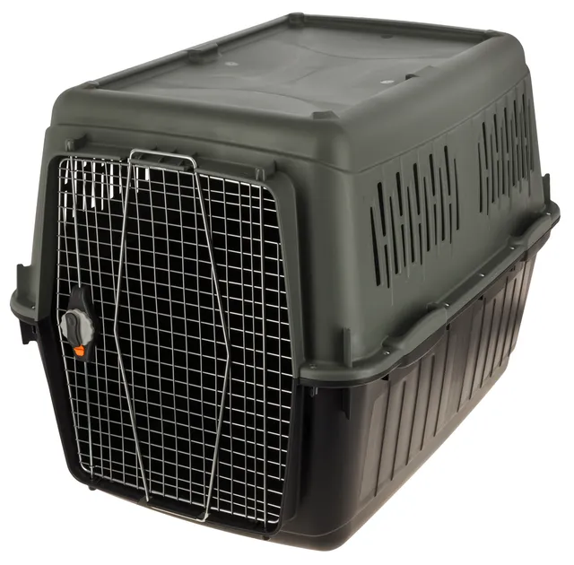 Kerbl Pet Dog Transport box 102x73x76,5 cm IATA plastica riciclata