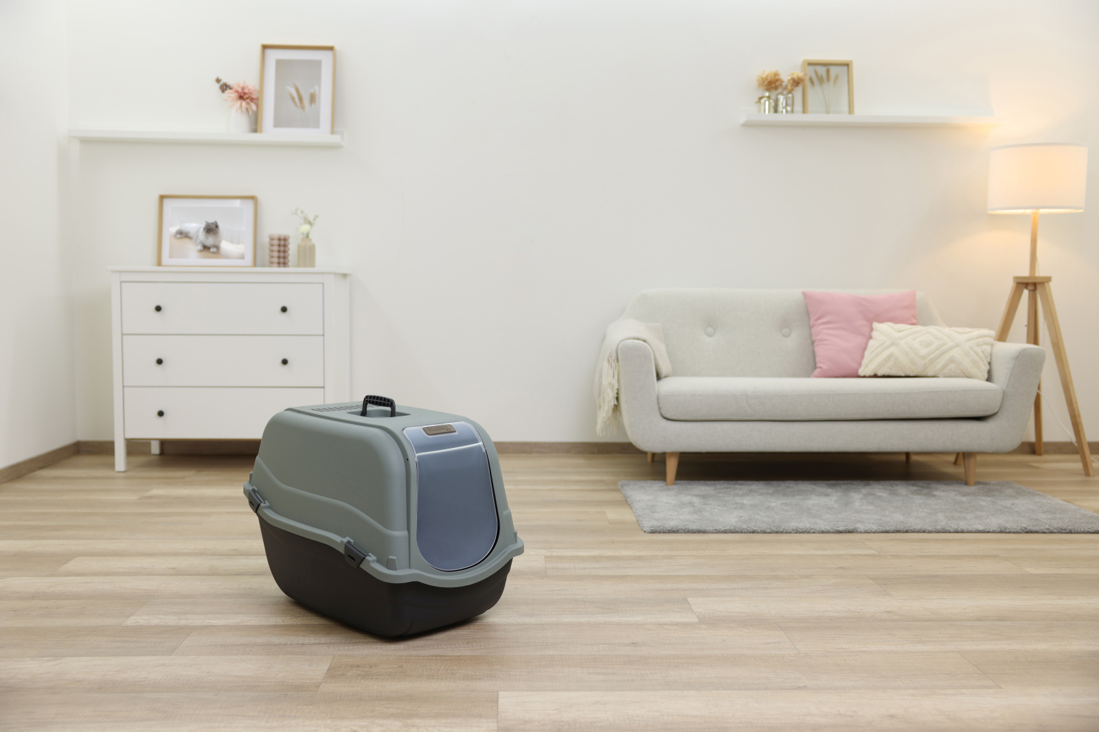 Kerbl Pet Emma Lettiera Gatto Chiusa con Porta