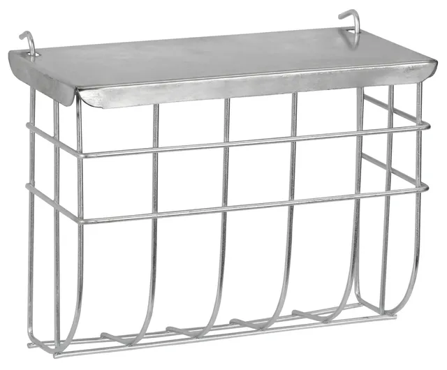 Kerbl Pet Metal Hay Rack rastrelliera fieno metallo coperchio