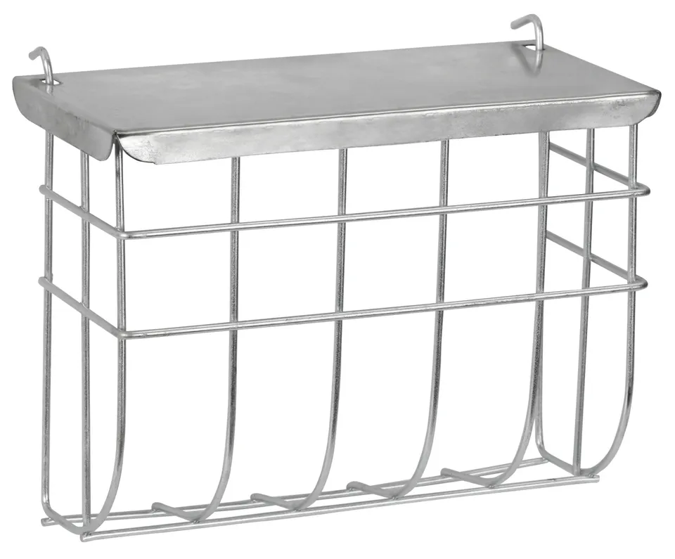 Kerbl Pet Metal Hay Rack rastrelliera fieno metallo coperchio