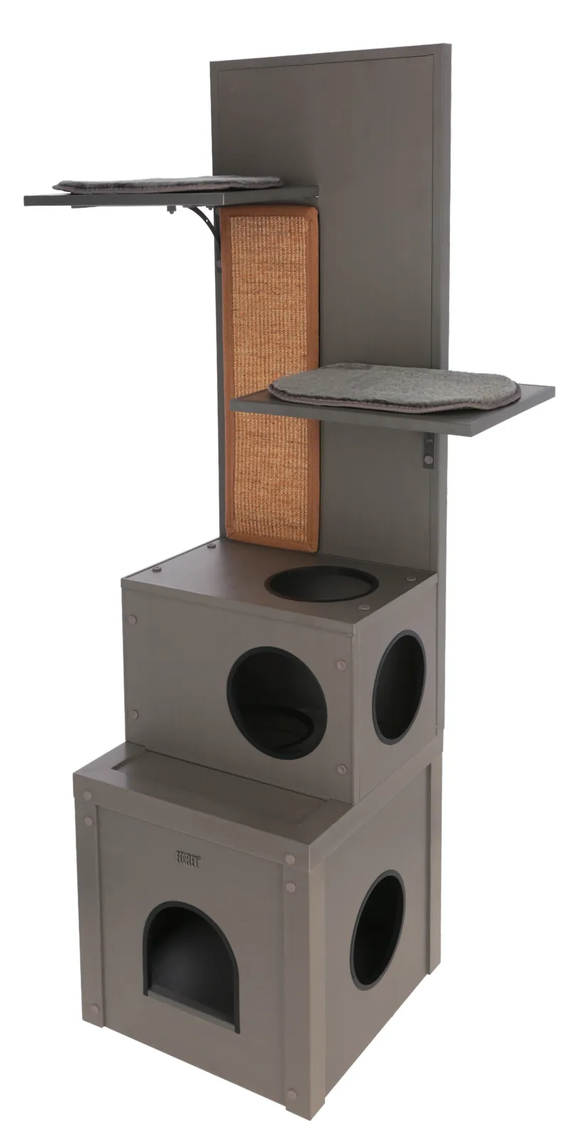 Kerbl Cat Scratch Play House Alex Tiragraffi Casetta 2 Cuccette