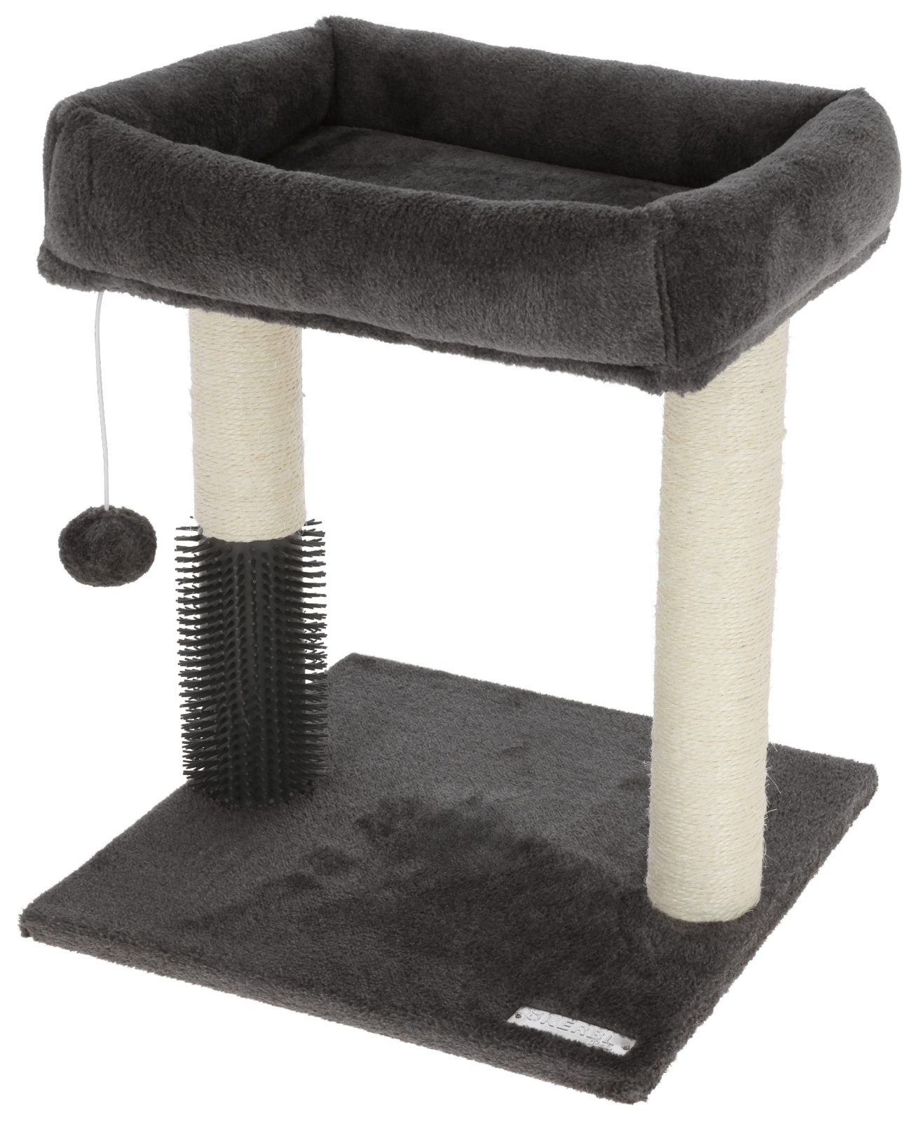 Kerbl Pet Rosi albero tiragraffi gatto con cuccia e pallina