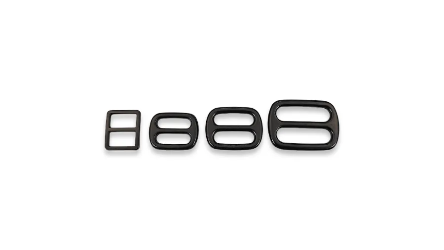 Toscani Scorrevoli anello zinco nero opaco 16 mm