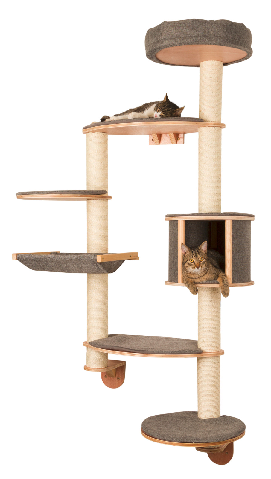 Kerbl Dolomit XL Tofana tiragraffi parete gatto con cuccia