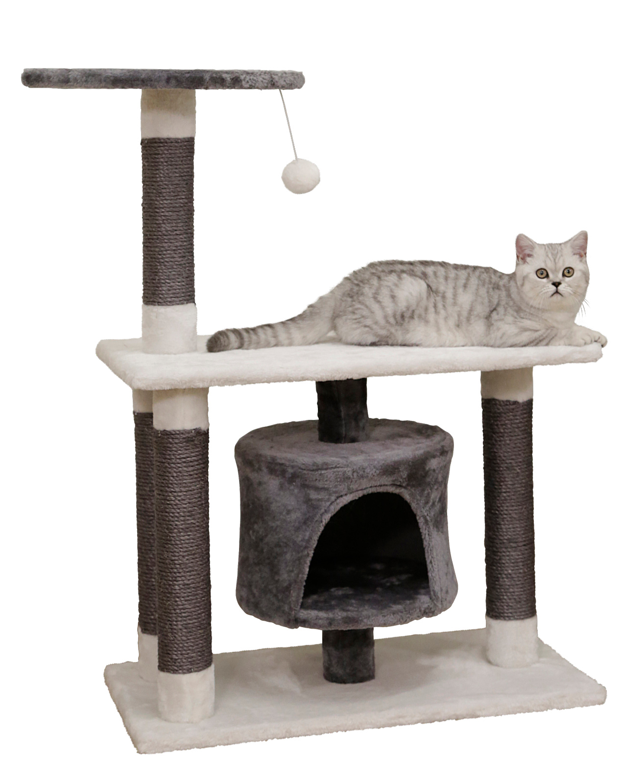 Kerbl Jade Darklight Albero Tiragraffi Sisal per Gatti