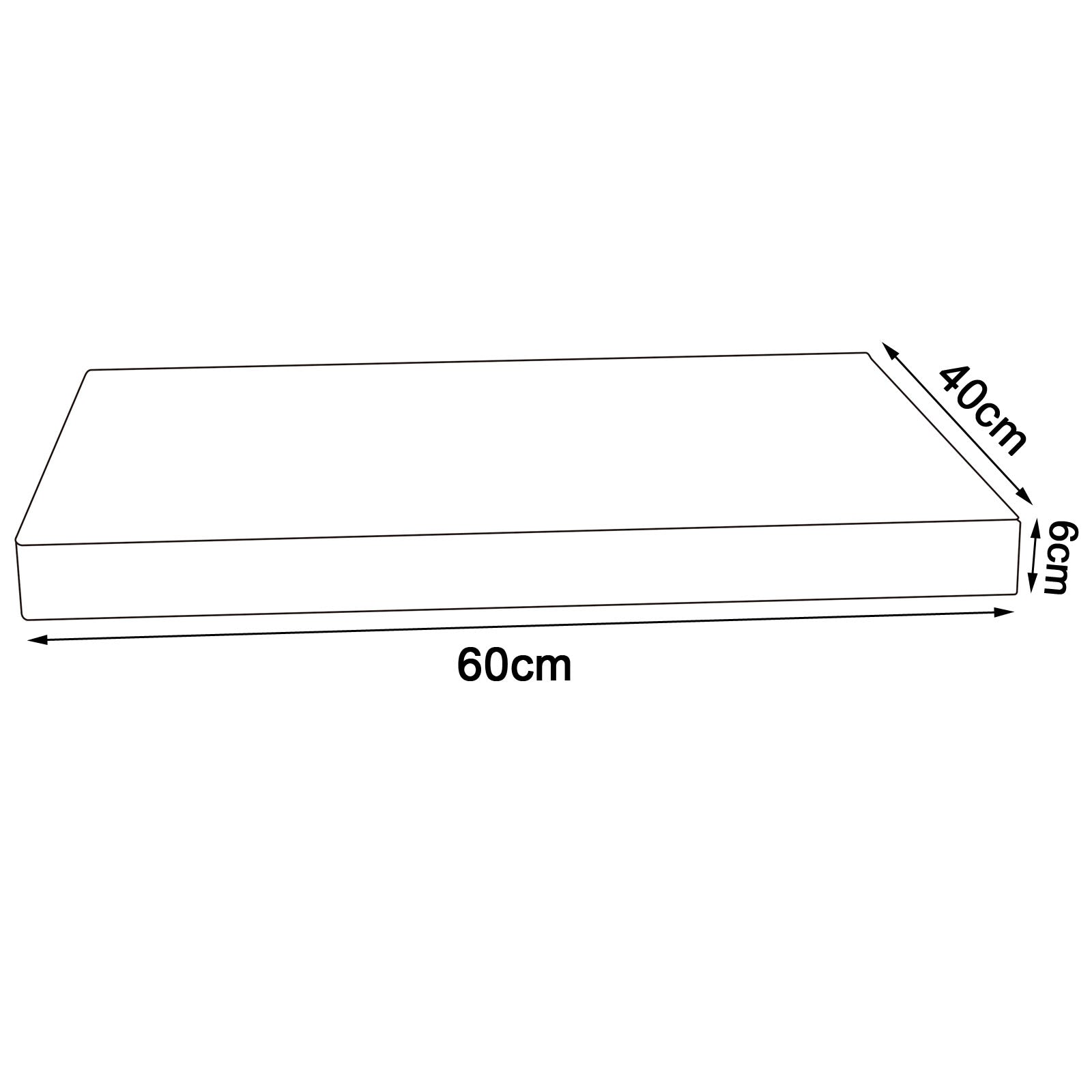 Lionto Hundematte 80x55 cm materassino ortopedico cani memory