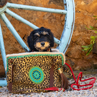 Dog with a Mission Leopard Lily borsa cane leopardo